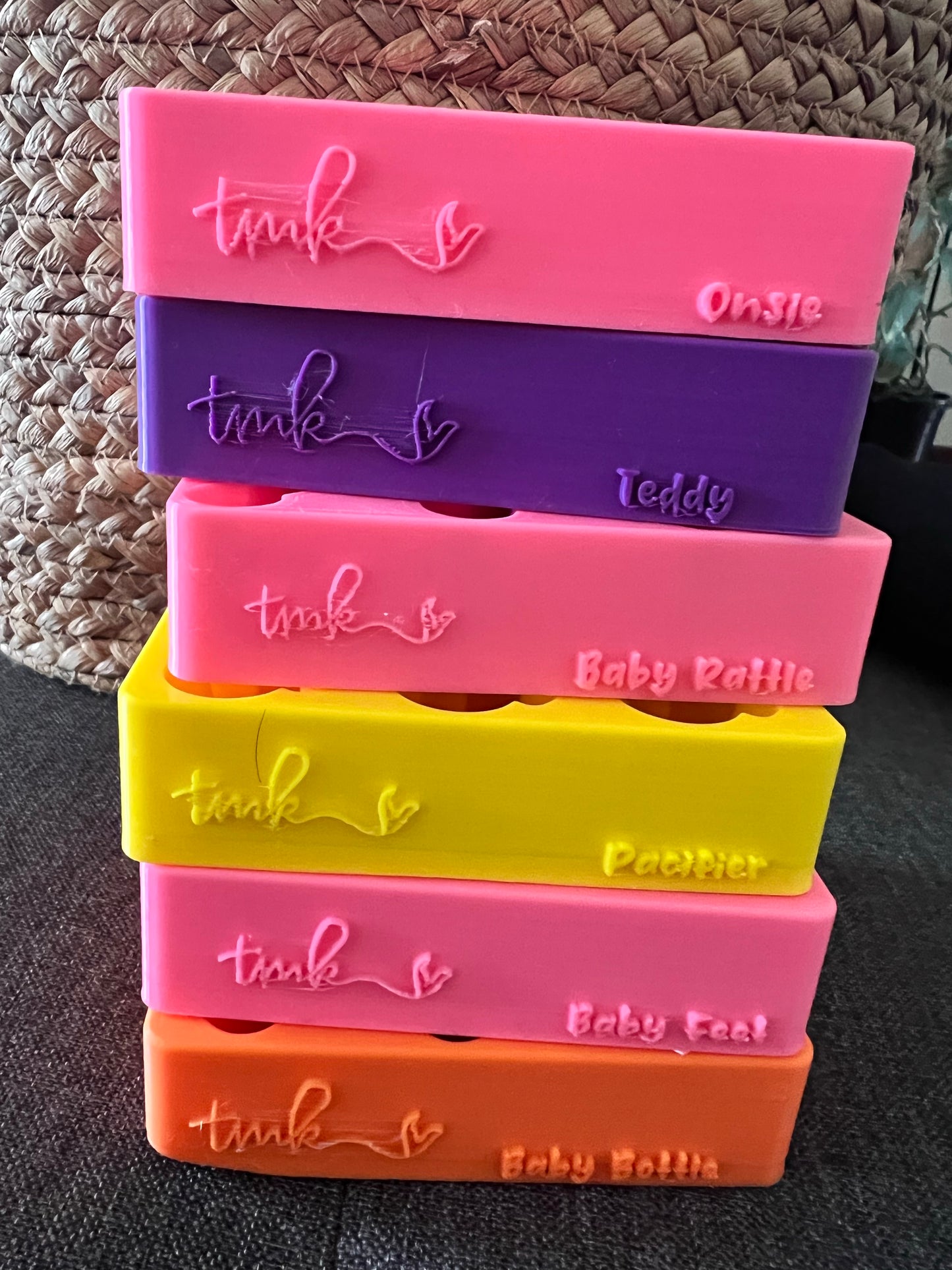 Baby Shower Confetti Moulds and Plungers (Sold as a complete set) OR (SOLD Separately)