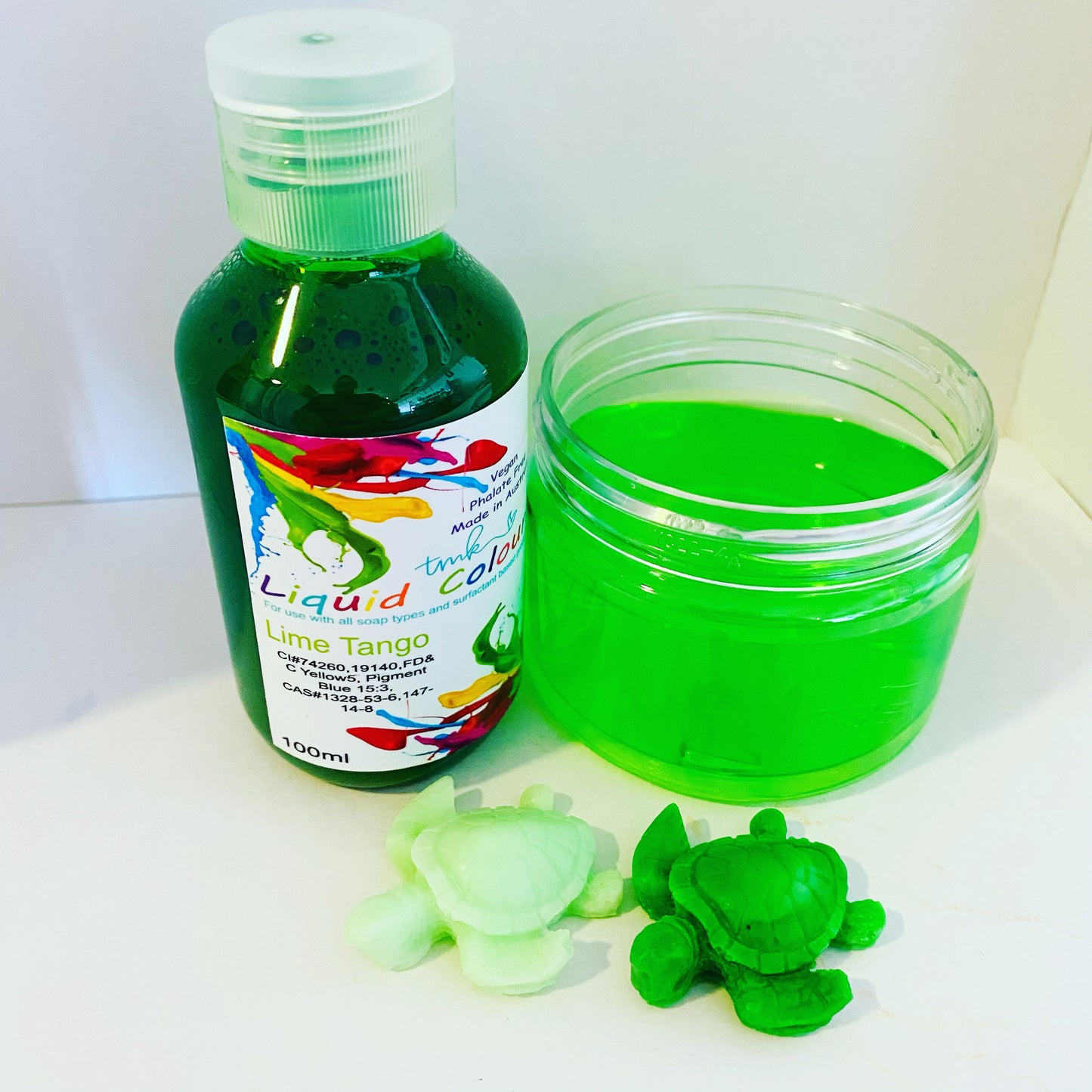 TMK Liquid Colourants for Soaps of all kinds and Soap Crayons 100ml