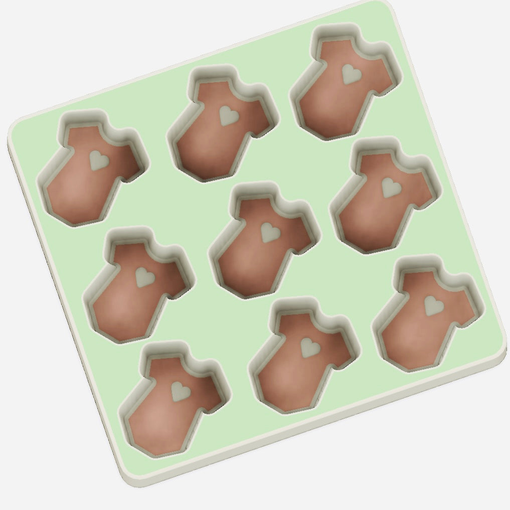 Baby Shower Confetti Moulds and Plungers (Sold as a complete set) OR (SOLD Separately)